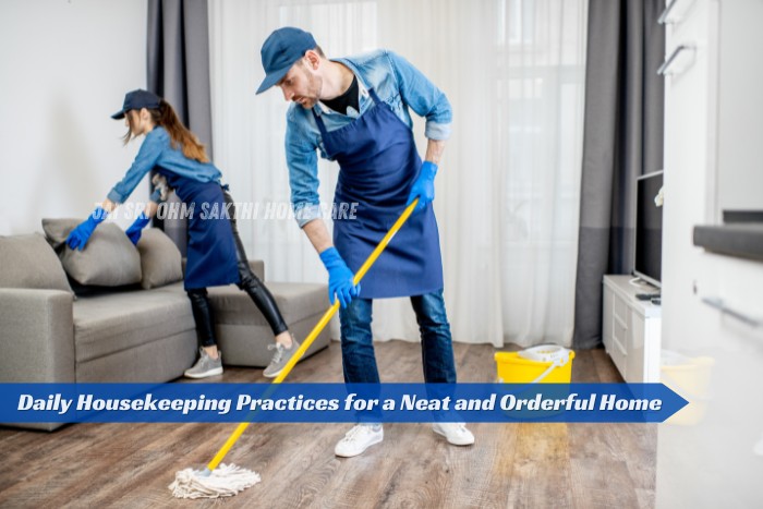 Jai Sri Ohm Sakthi Home Care in Coimbatore offers reliable daily housekeeping services for clean and organized living