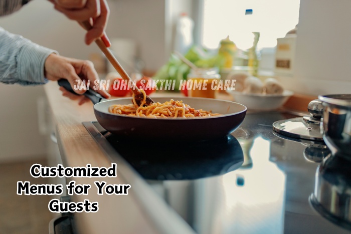 Jai Sri Ohm Sakthi Home Care in Coimbatore providing healthy and delicious homemade meals for gatherings & occasions