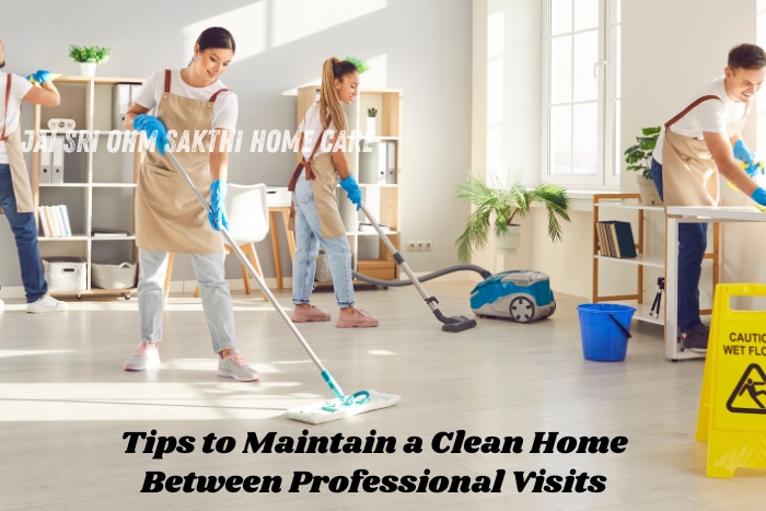Jai Sri Ohm Sakthi Home Care in Coimbatore maintaining a clean and hygienic home environment