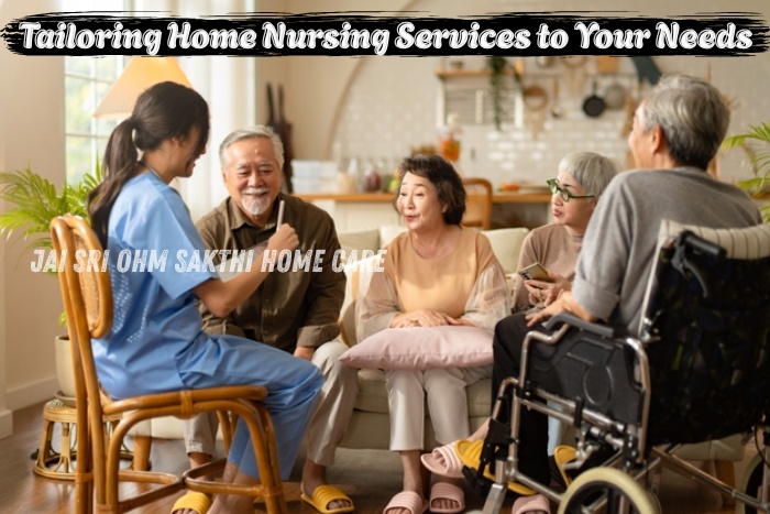 Personalized home nursing consultation to elderly patients in Coimbatore by Jai Sri Ohm Sakthi Home Care