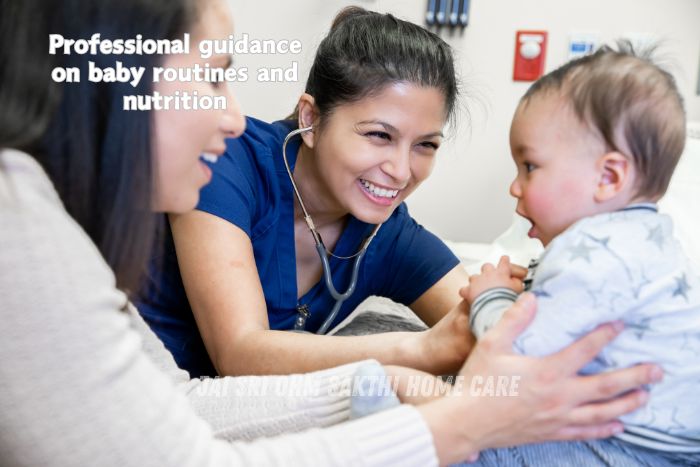 Trusted home care services for baby health and growth in Coimbatore by Jai Sri Ohm Sakthi Home Care