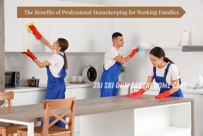Jai Sri Ohm Sakthi Home Care in Coimbatore offers trusted and efficient housekeeping services